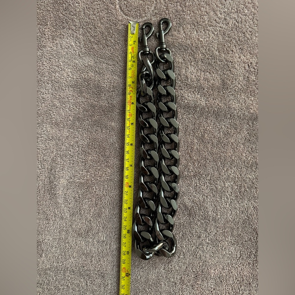 Chunky Gunmetal Chain Brand New